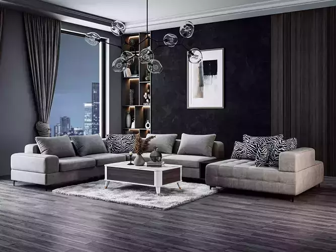 Modern Corner Sofa By Honor Furniture