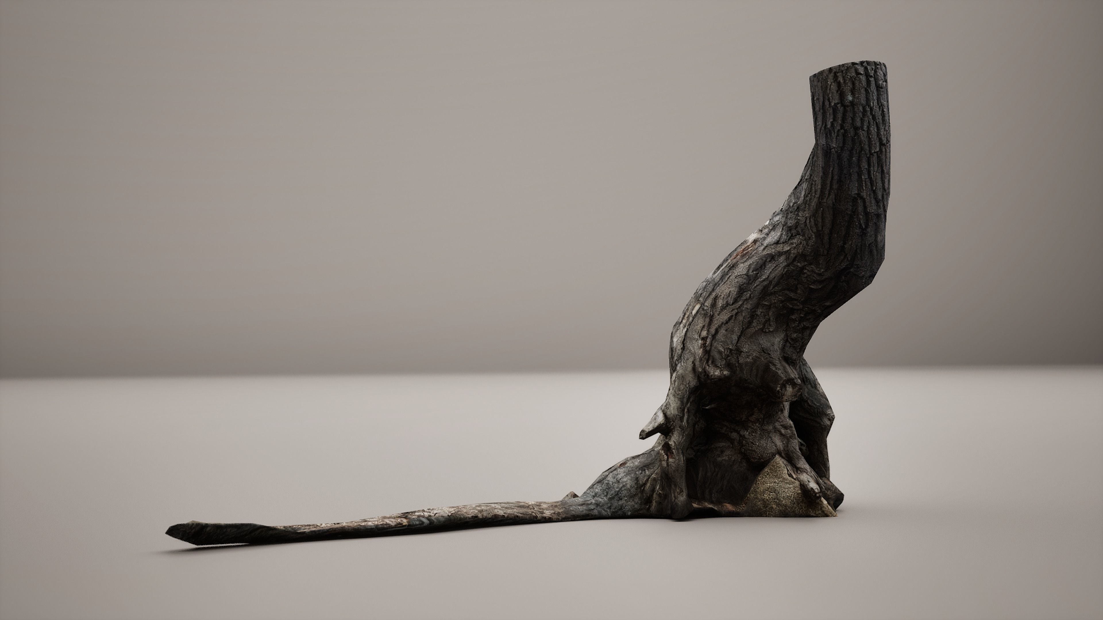 Low poly Tree Low-poly 3D model_1