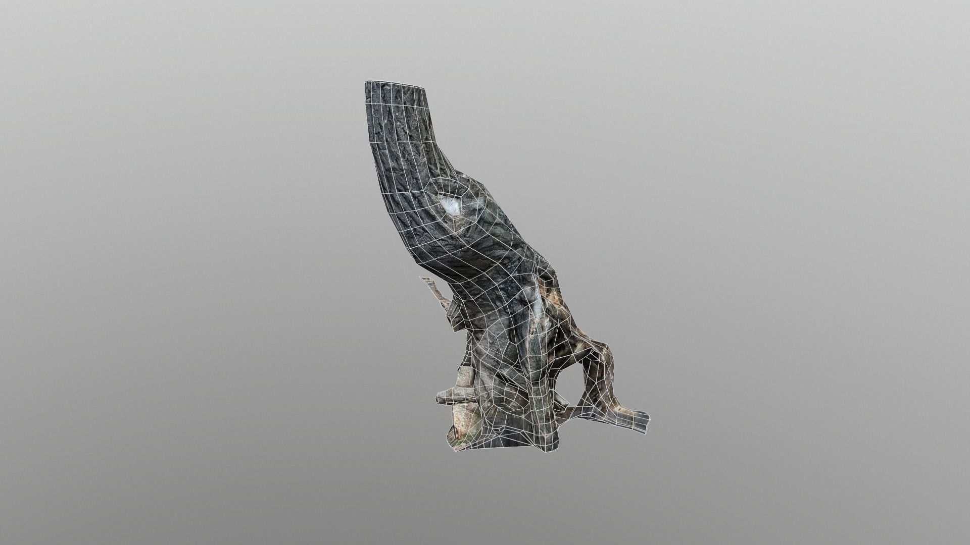 Low poly Tree Low-poly 3D model_7