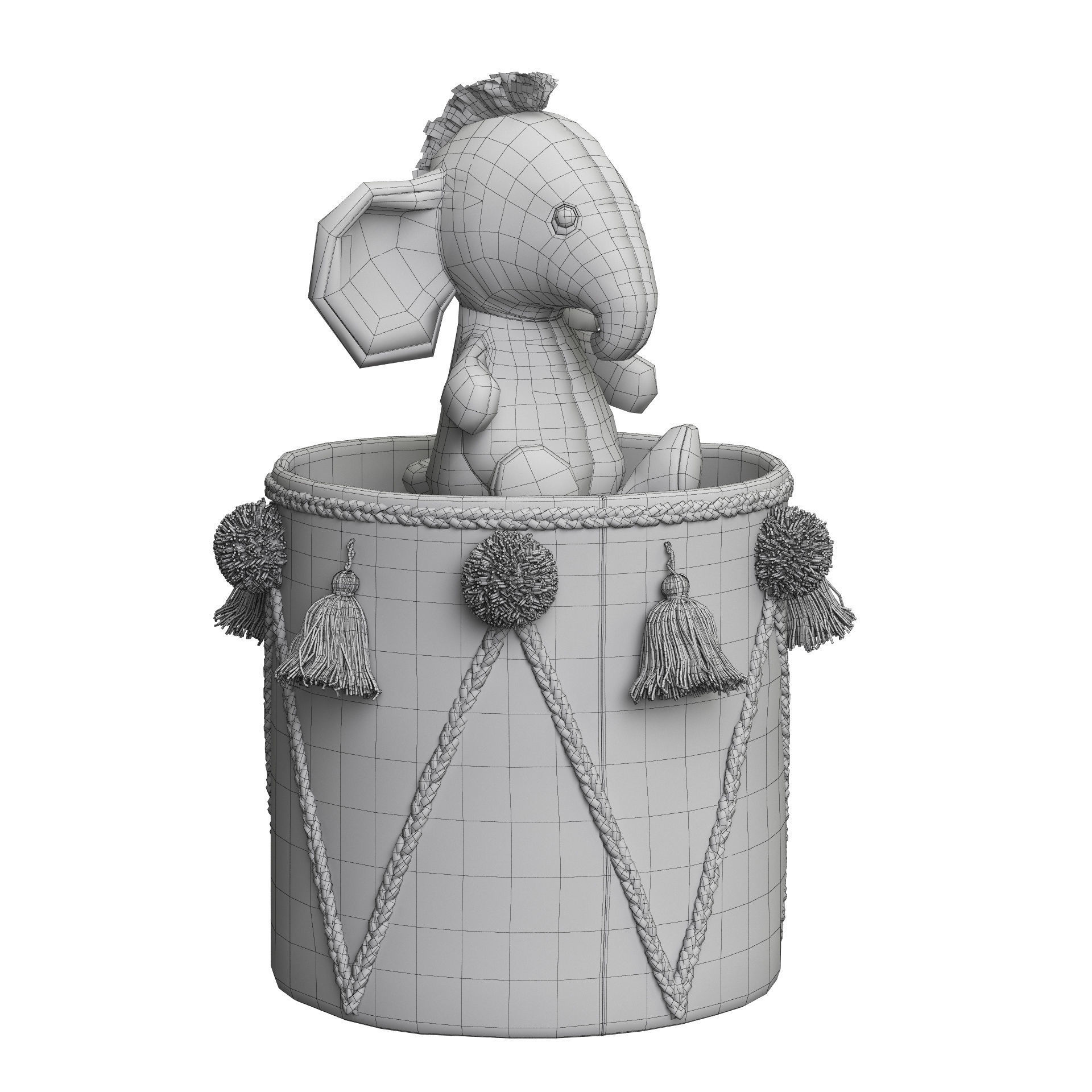 Baskets Set 16 3D model_8