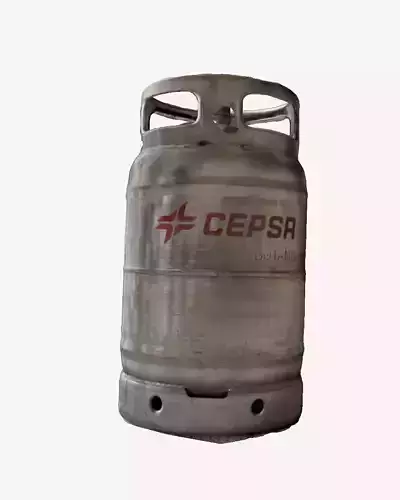 Butane Cylinder 3D print model