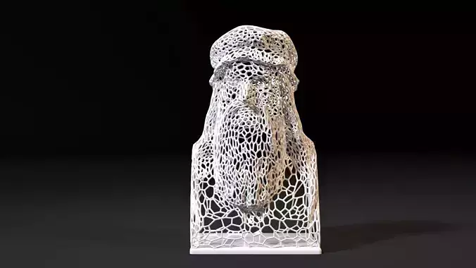 Leonardo Da Vinci 3D print model