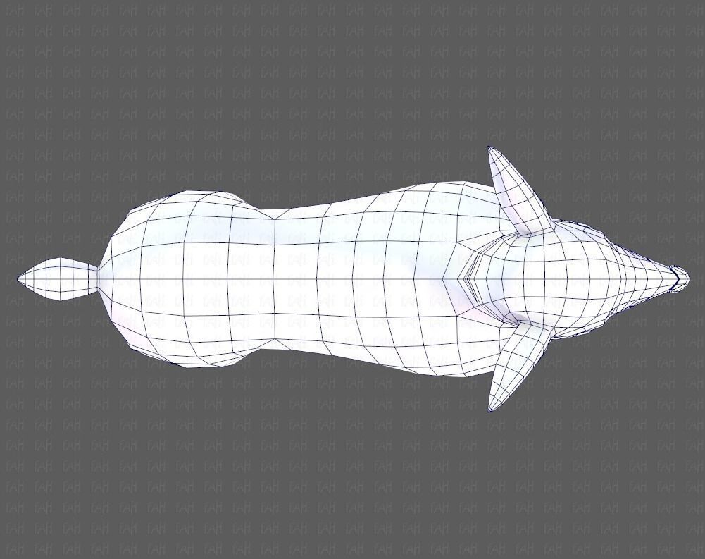 Deer V03 Low-poly 3D model_36