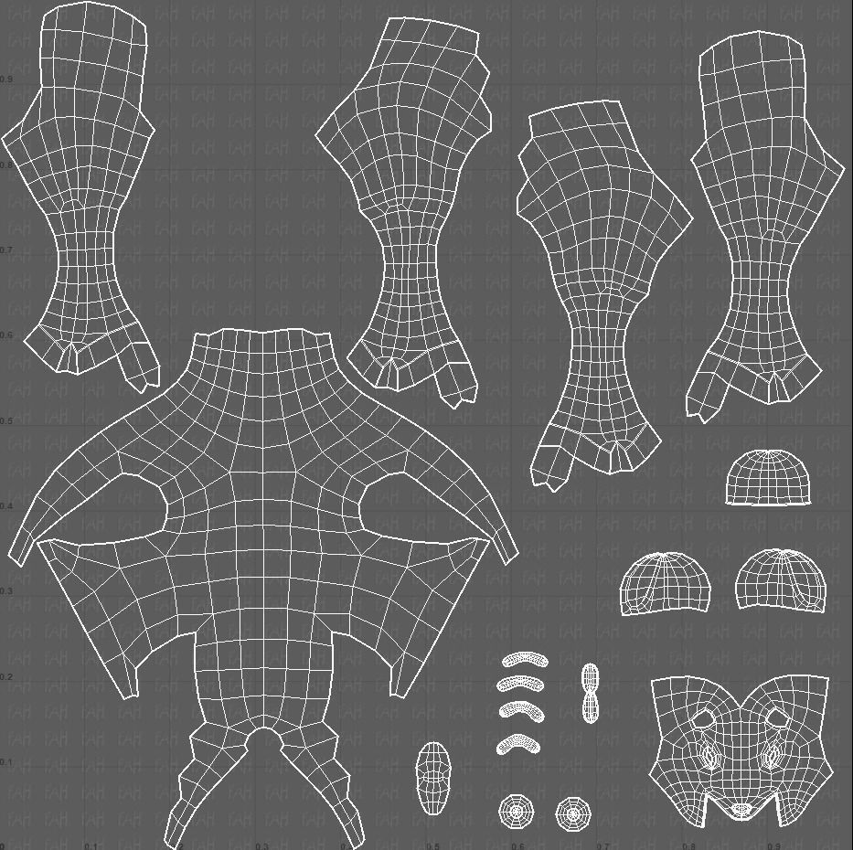 Deer V03 Low-poly 3D model_45