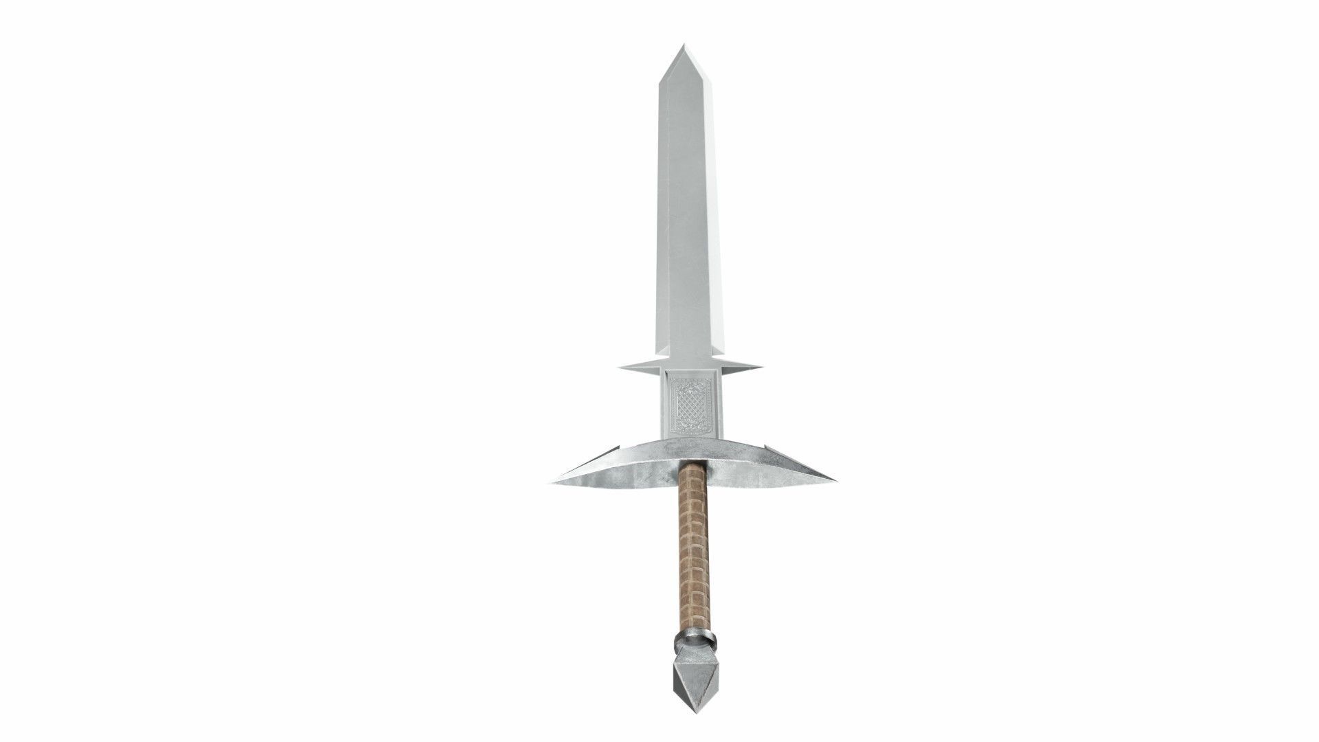Chaossword Low-poly 3D model_4