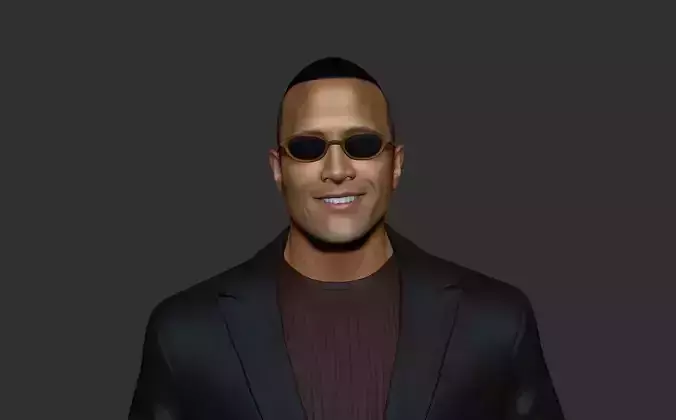 THE ROCK 3D MODEL