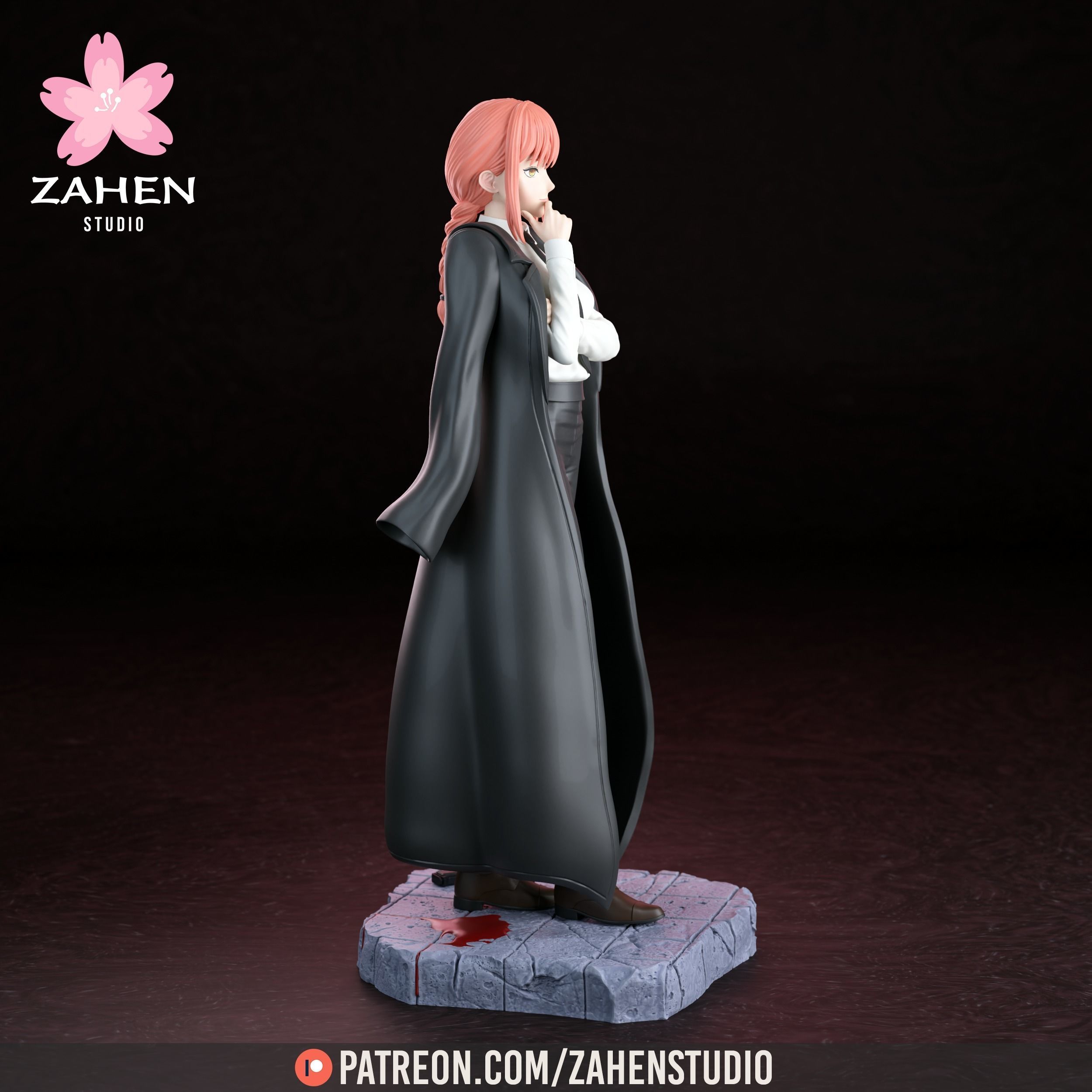 Makima - Chainsaw Man 3D print model 3D print model_3