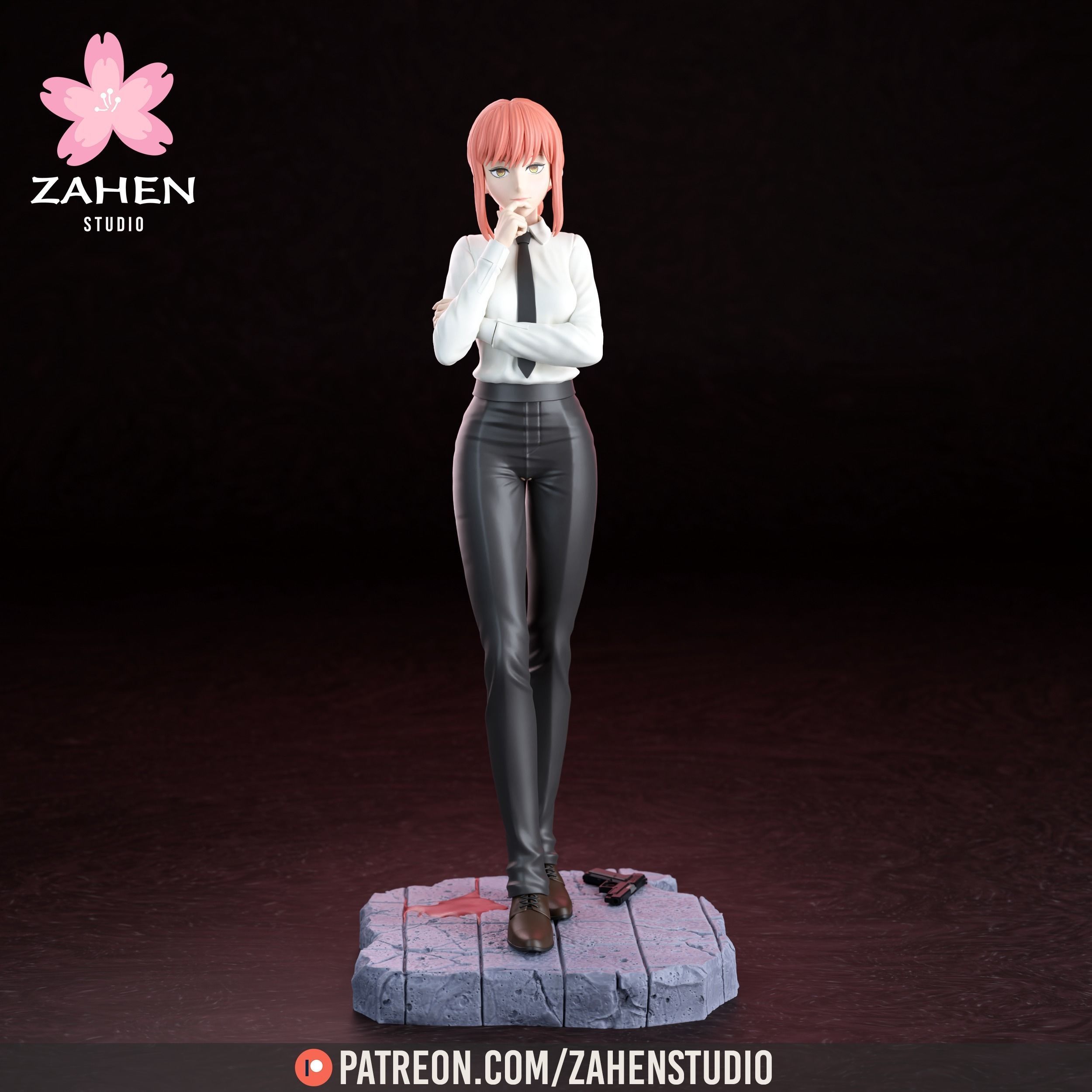 Makima - Chainsaw Man 3D print model 3D print model_9