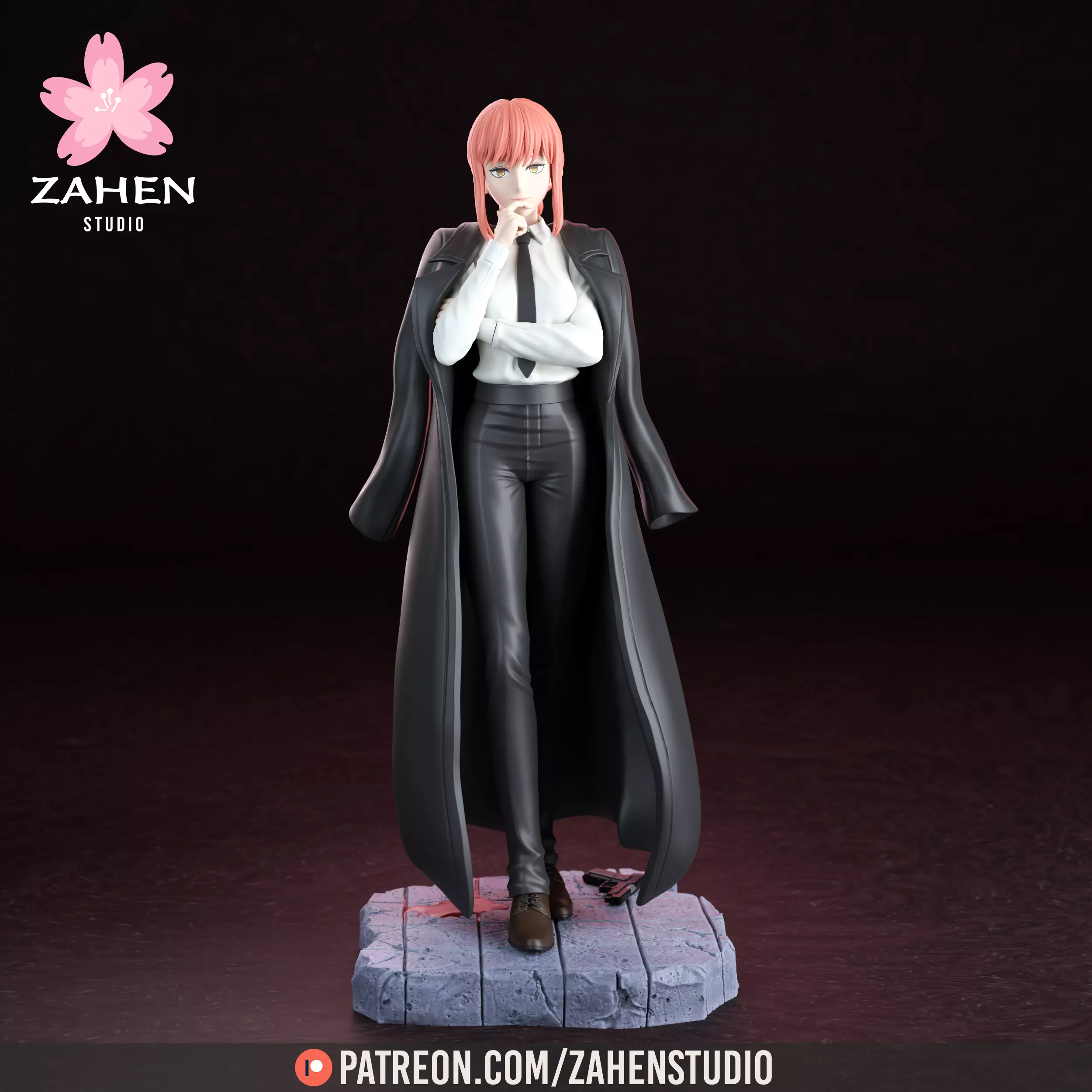 Makima - Chainsaw Man 3D print model 3D print model_0