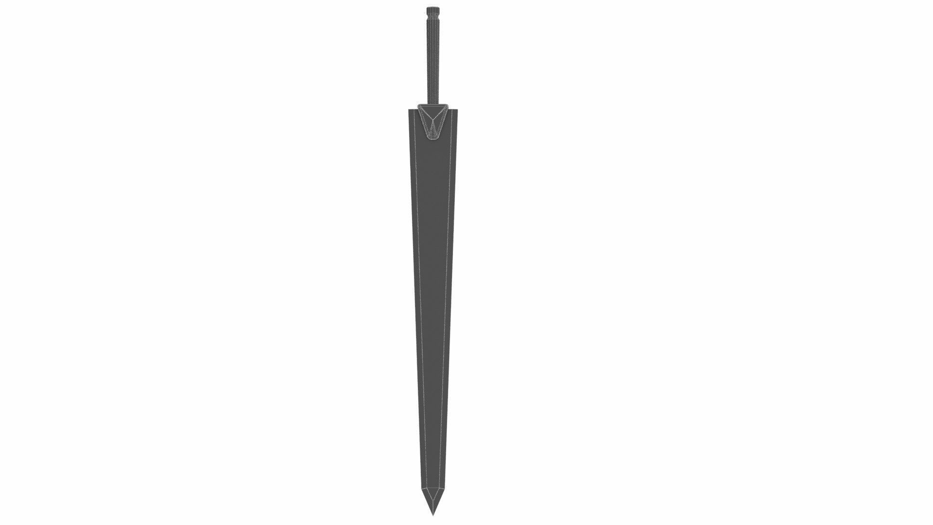Big swords collection 3D model_18
