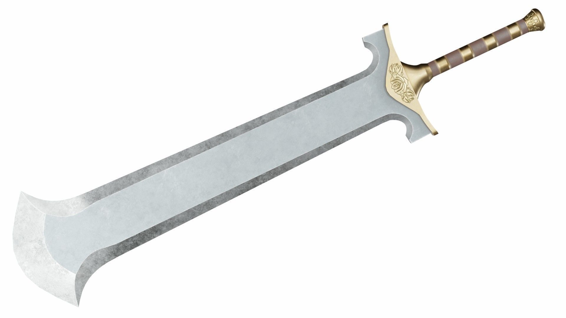 Big swords collection 3D model_6