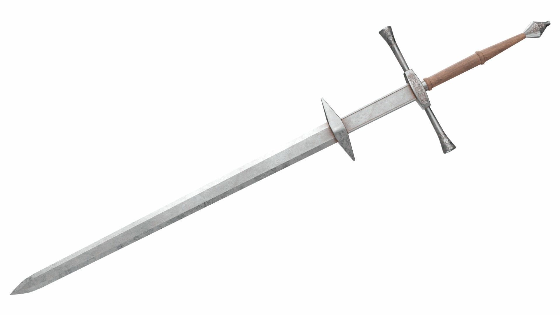 Big swords collection 3D model_13