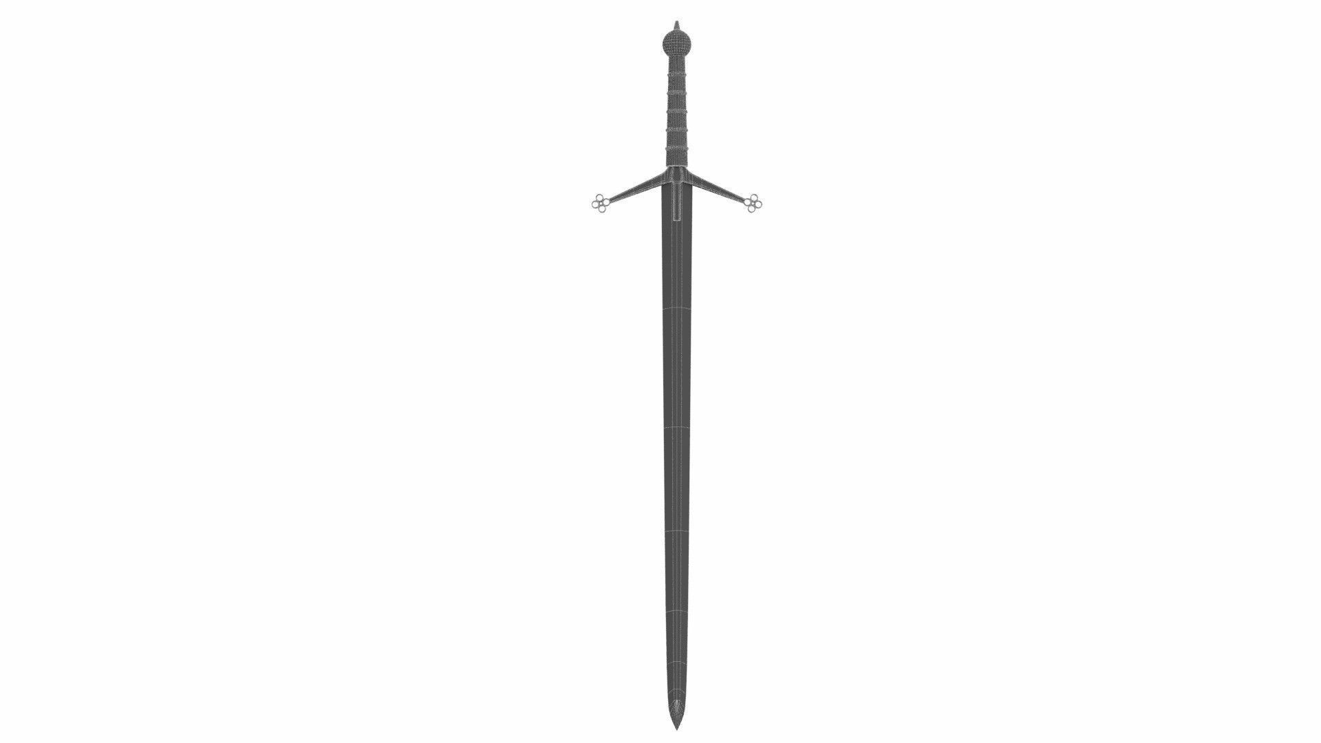 Big swords collection 3D model_21