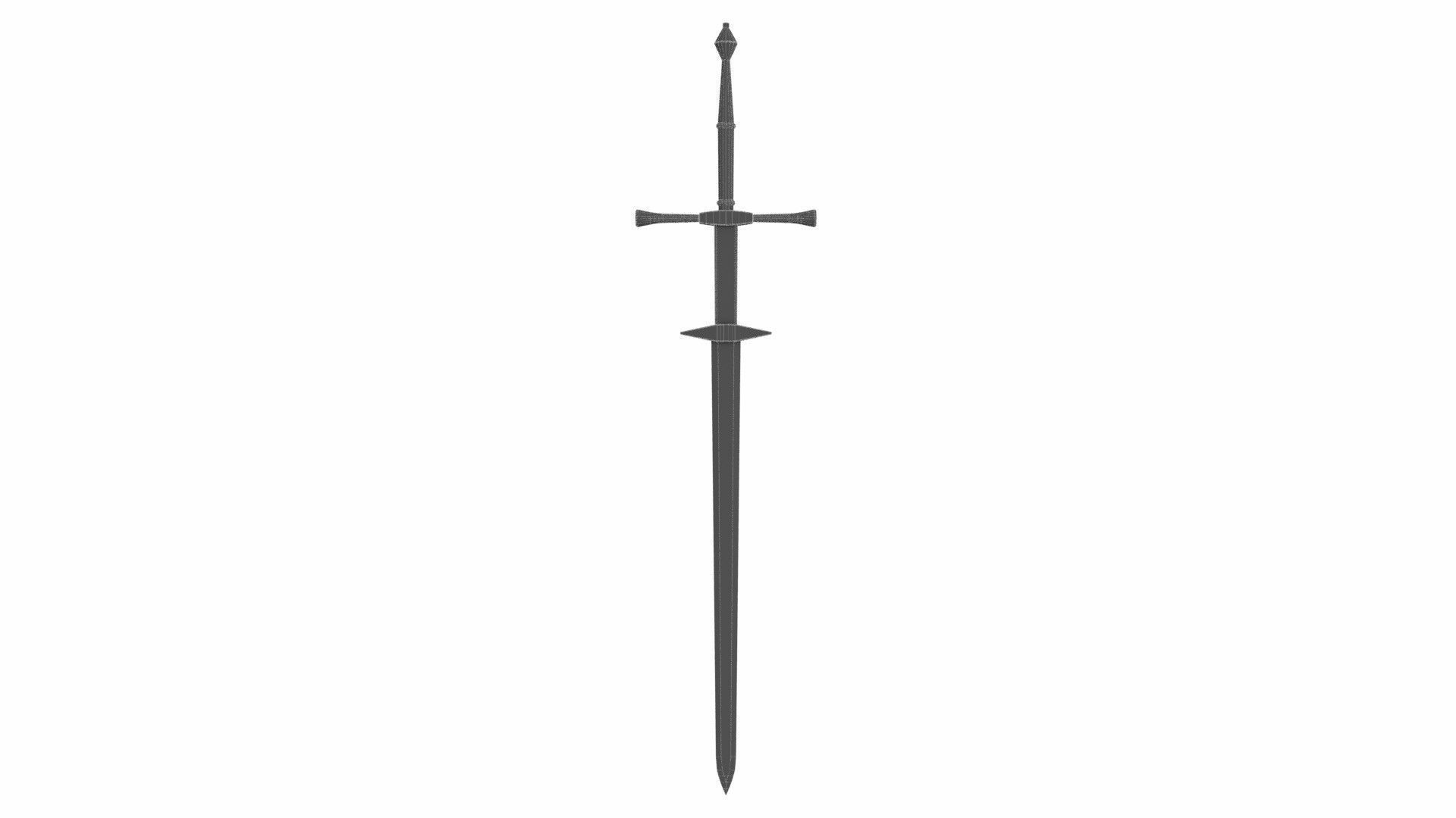 Big swords collection 3D model_26
