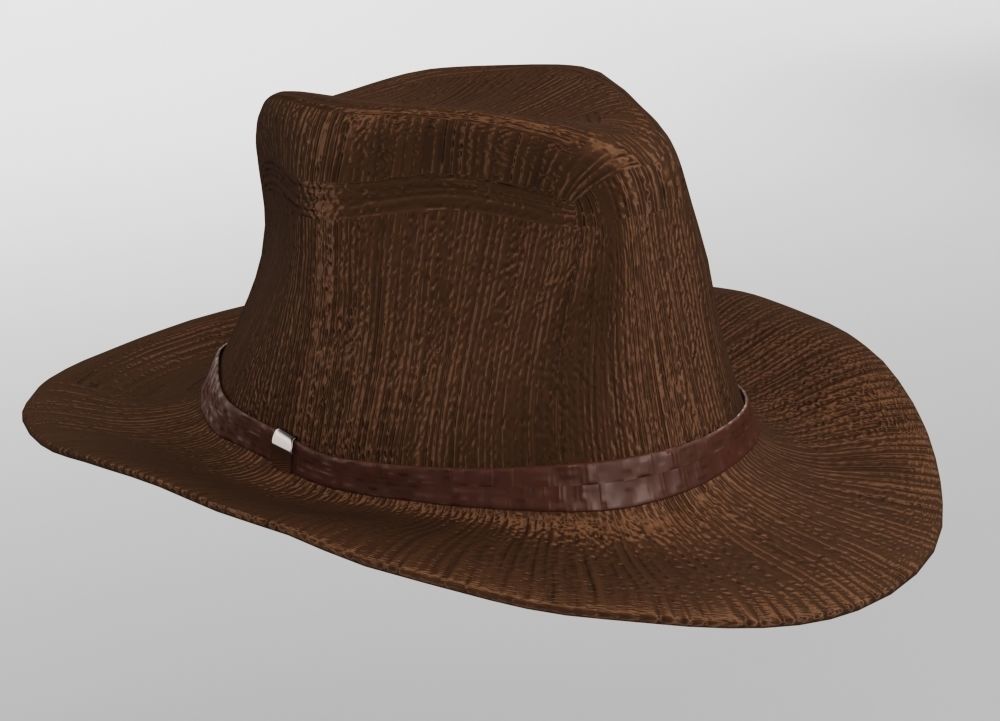 Cowboy Hat 3D model_1