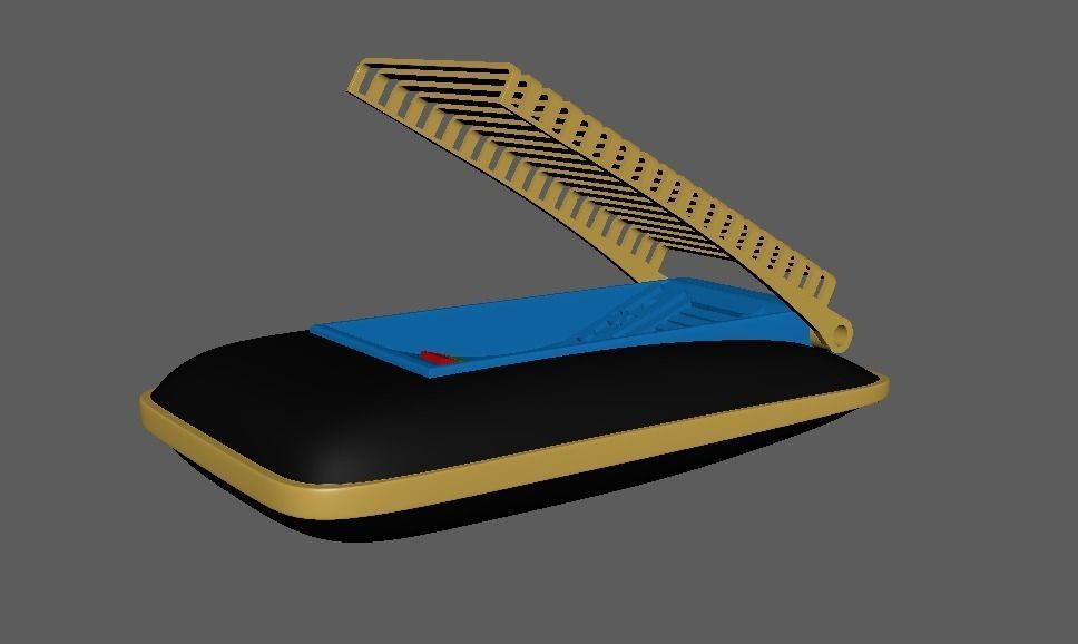 Star Trek III Communicator 3D print model_2