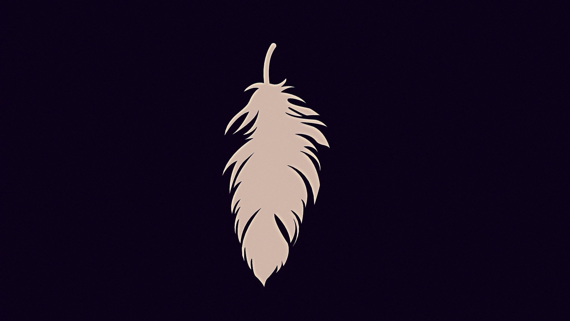 feathers stencils 3D print model_9