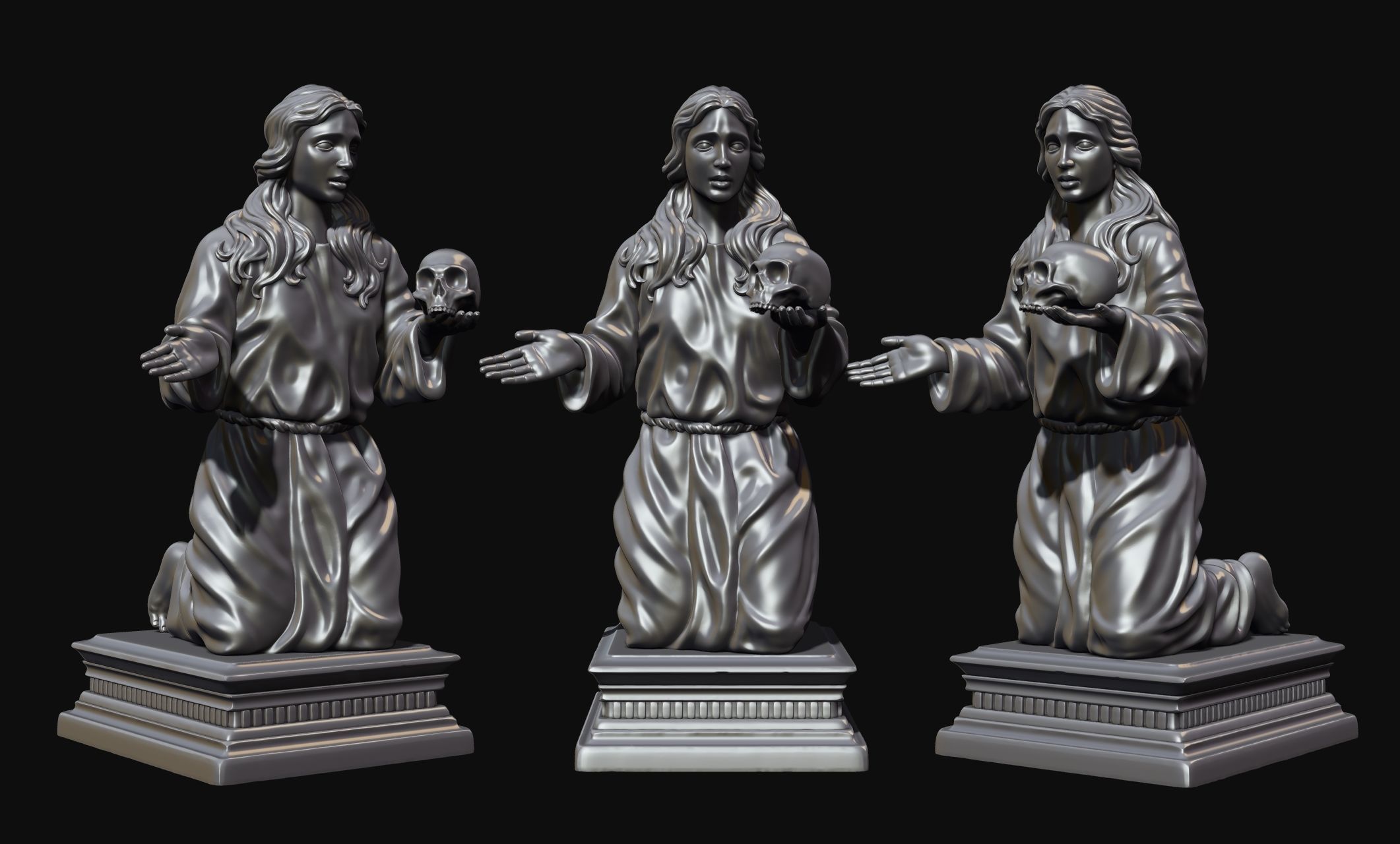 Maria Magdalena - Jewerly - Masonry - Carpentry 3D print model_4