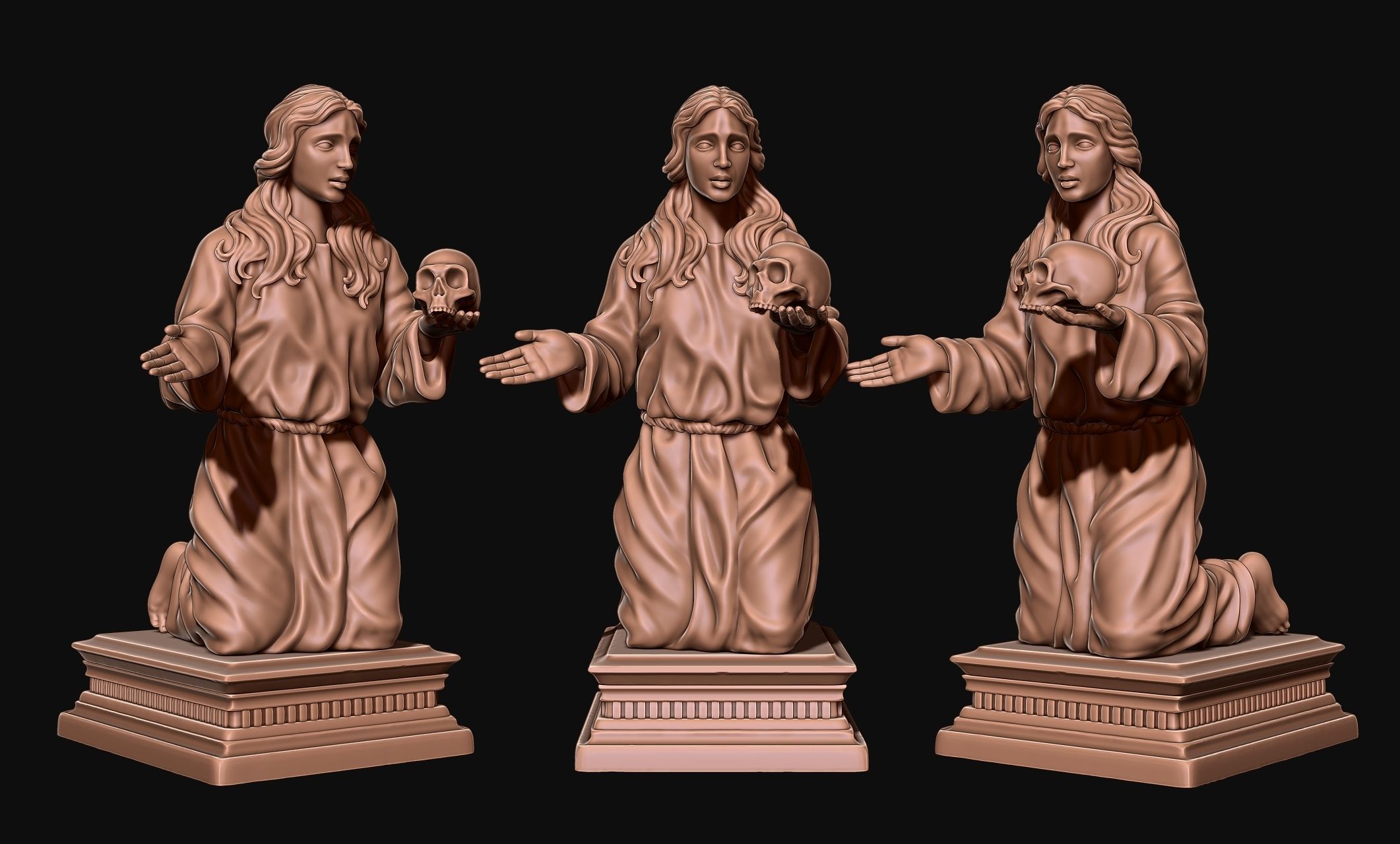 Maria Magdalena - Jewerly - Masonry - Carpentry 3D print model_2