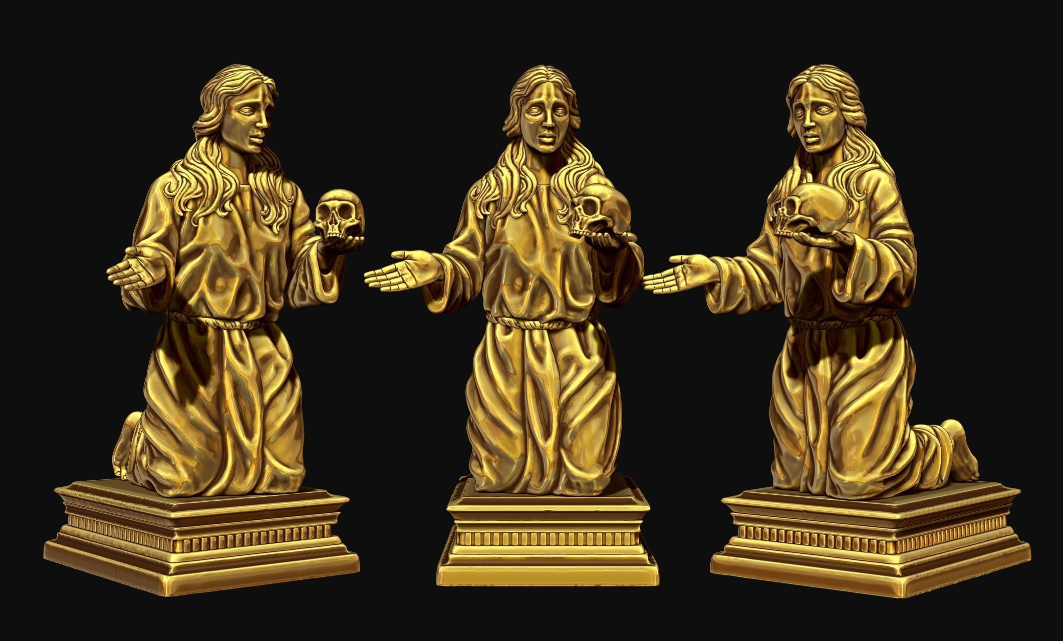 Maria Magdalena - Jewerly - Masonry - Carpentry 3D print model_6