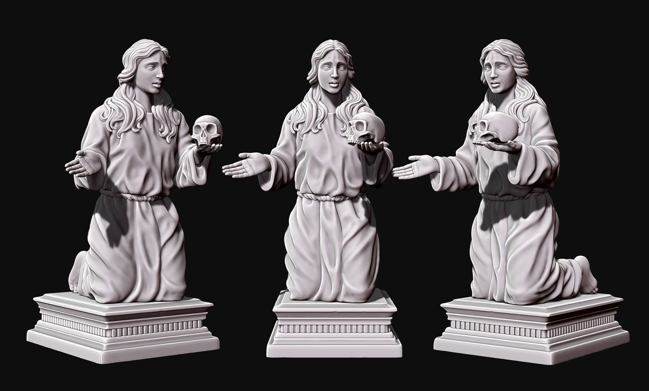 Maria Magdalena - Jewerly - Masonry - Carpentry 3D print model_5