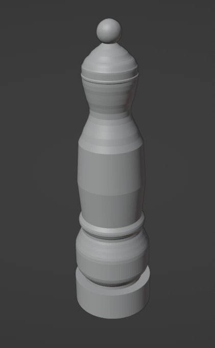 Salt And Pepper shaker Free 3D model_3
