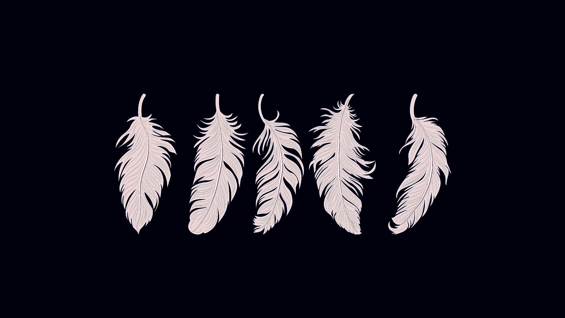 art feathers 3D print model_4
