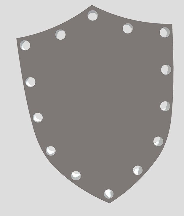 The Coat of Arms of Procrastination 3D print model_4