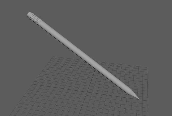 Pencil 3D model