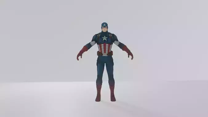 Captain America  cartoon