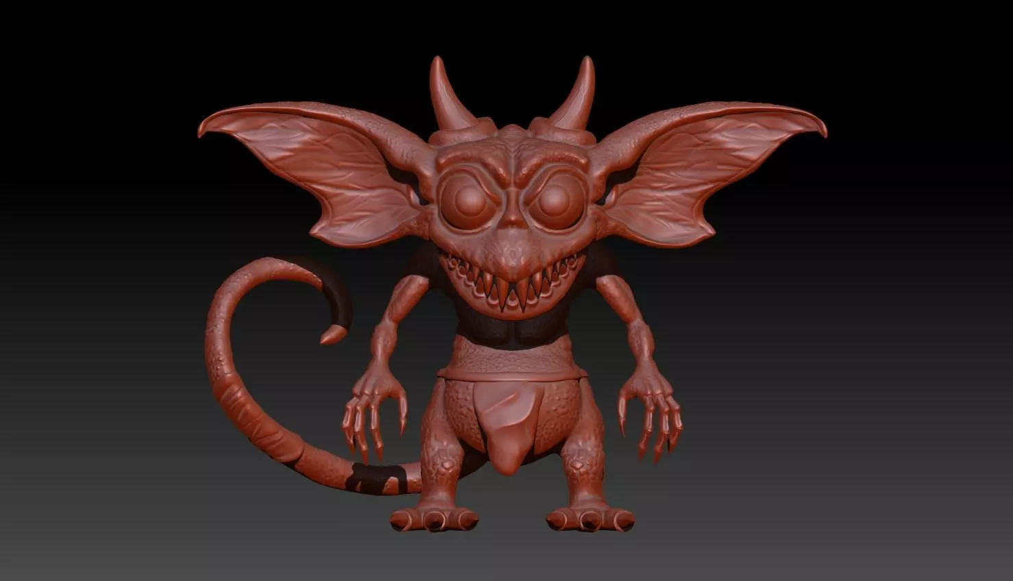 Gremlin 3D print model_0
