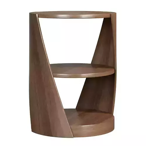 Curved Wood Table