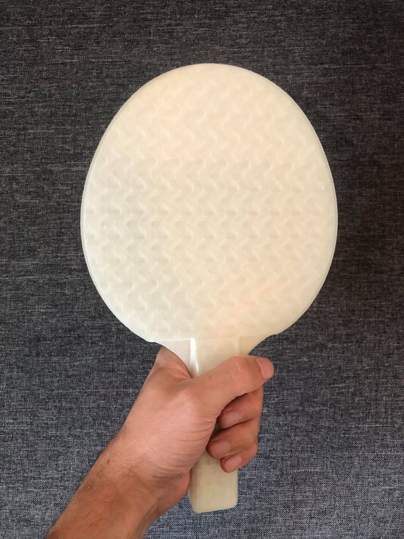 Raquette de ping pong 3D print model_1