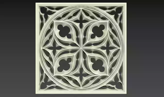 Medieval Gothic ornament 
