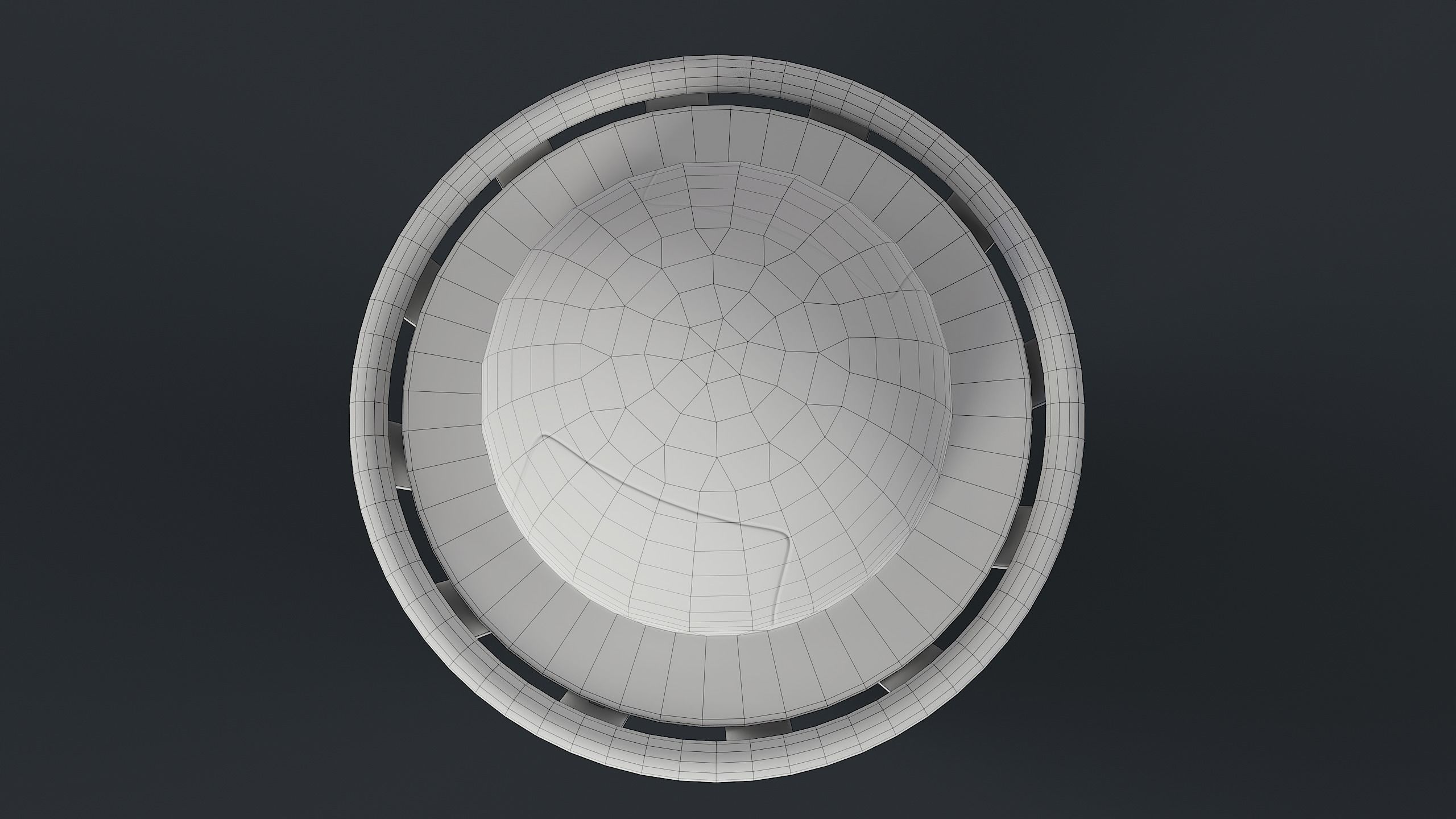 Street Trash Can 8 PBR Game Ready Low-poly 3D model_22