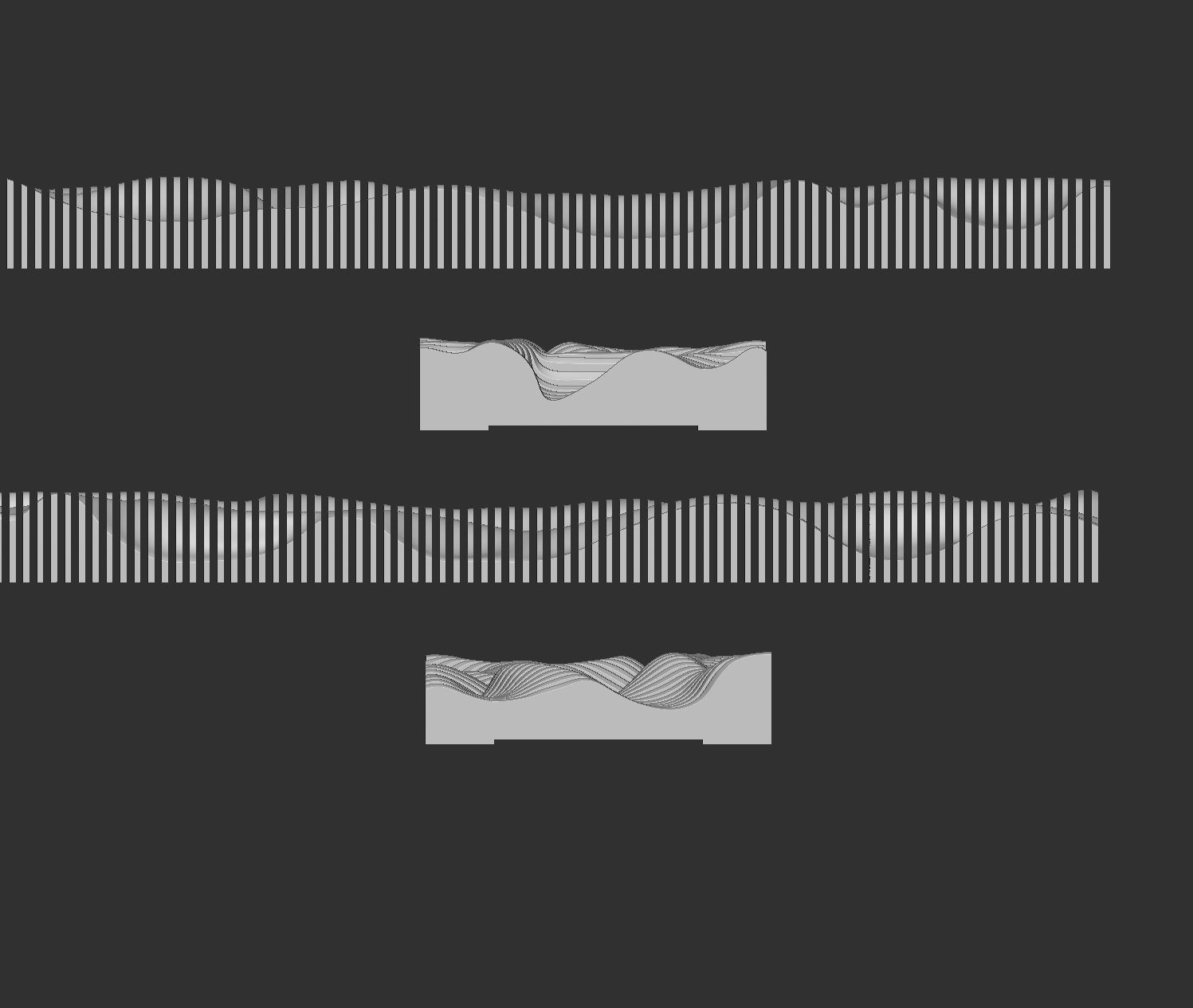 Parametric Wall Art 3D print model_14