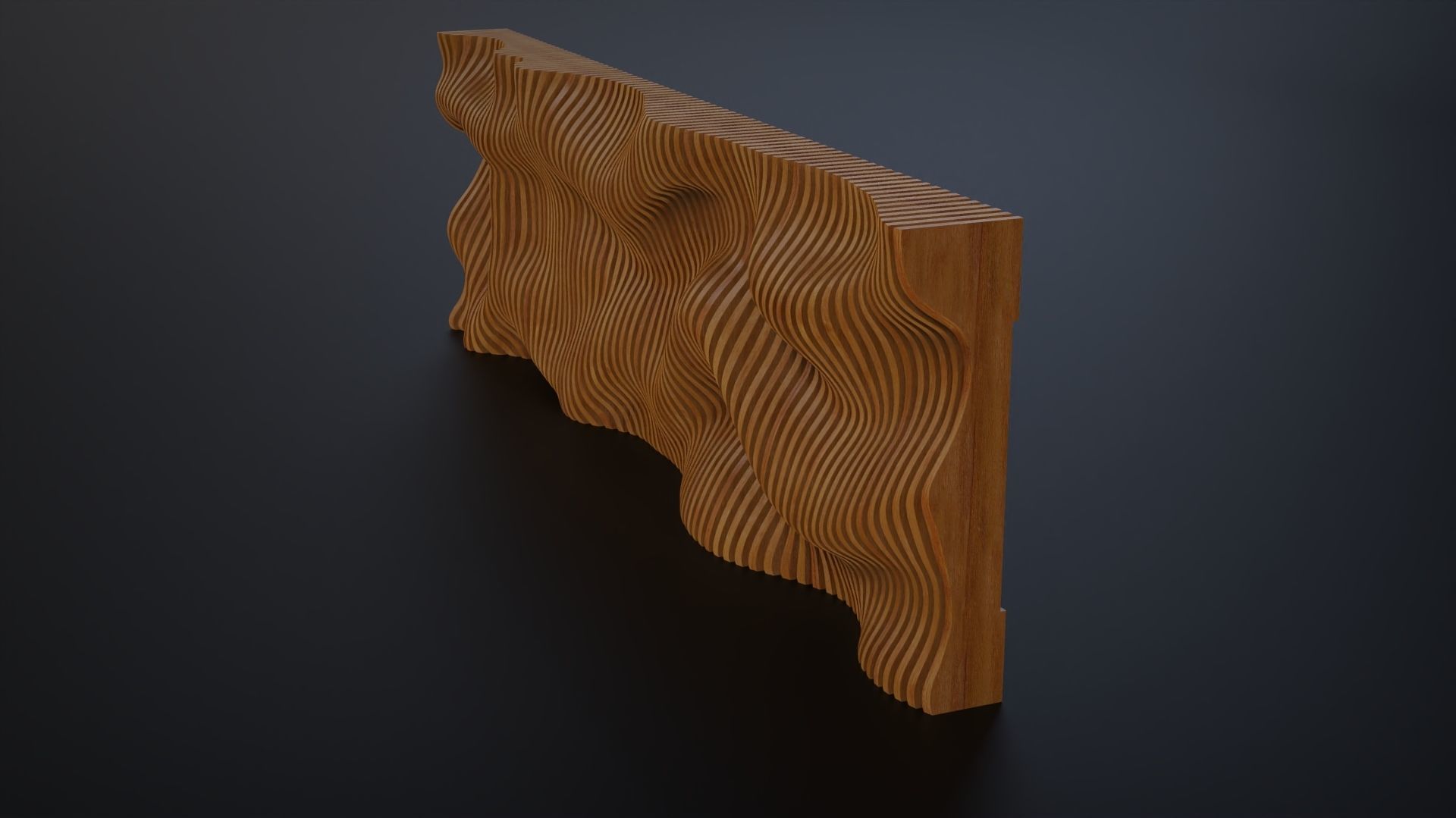 Parametric Wall Art 3D print model_9