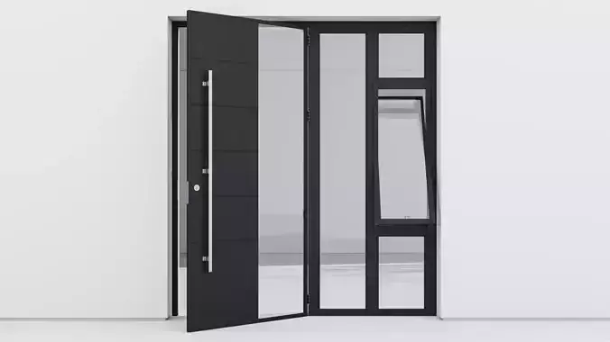 Aluminium door 256