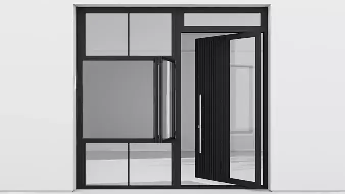 Aluminium door 257