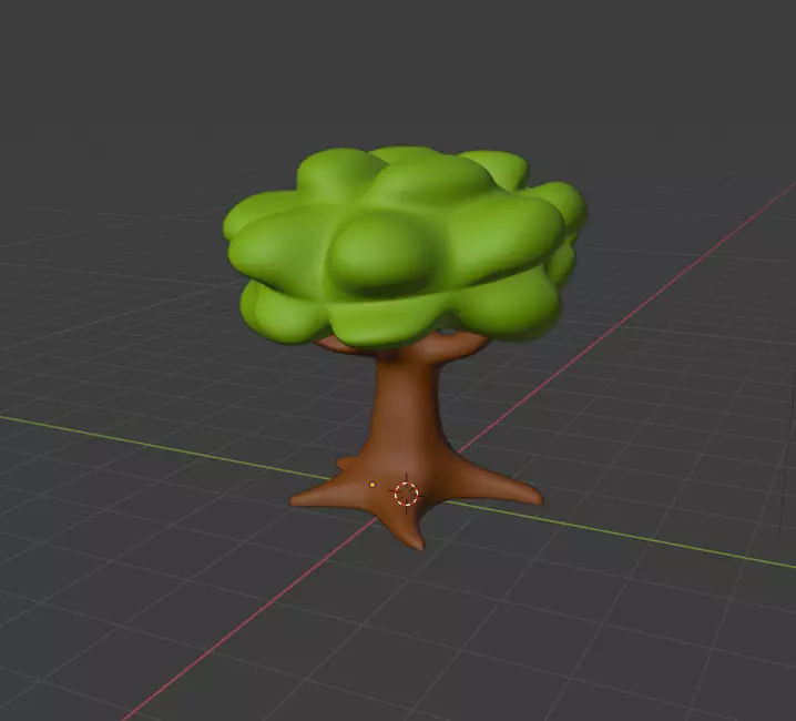 Low Poly Tree for your games and animation Free low-poly 3D model