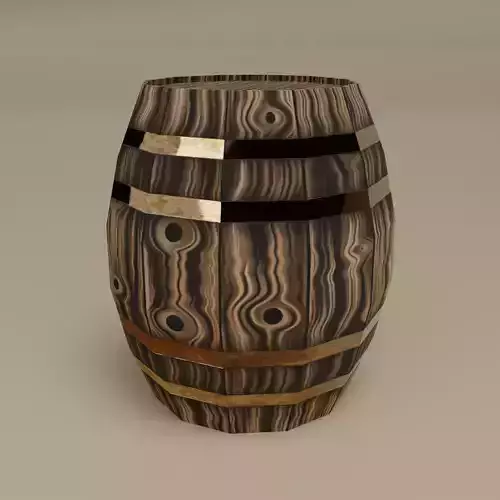 game ready wooden barrel