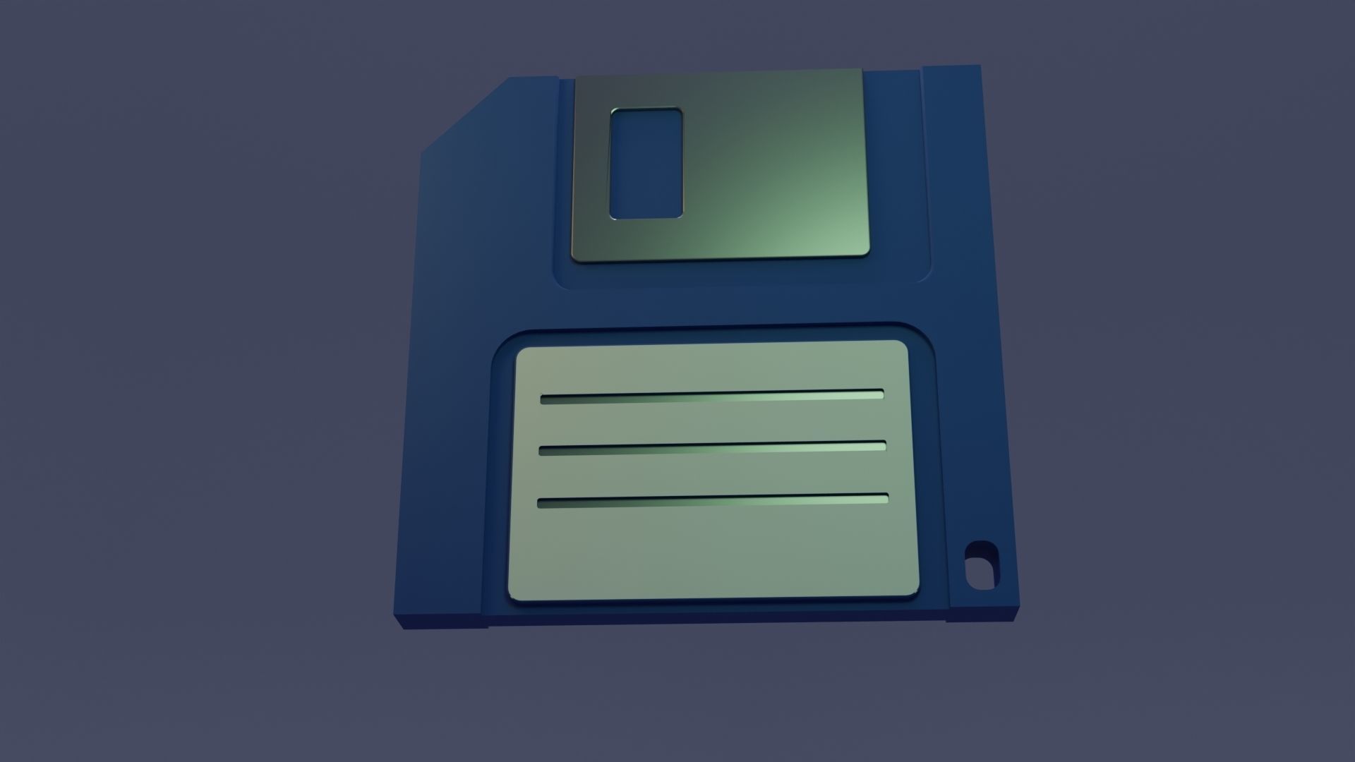 3D save icon Free low-poly 3D model_7