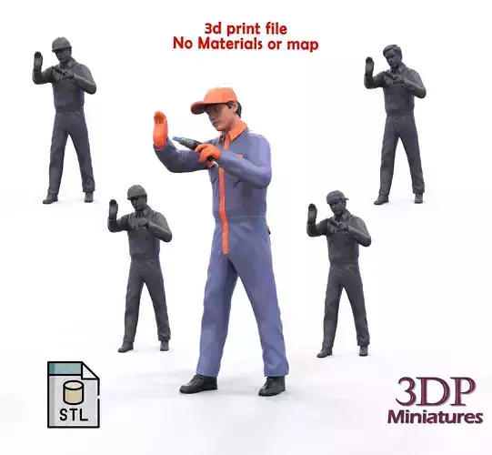 N3 Mechanic Crew working under a car or construction worker