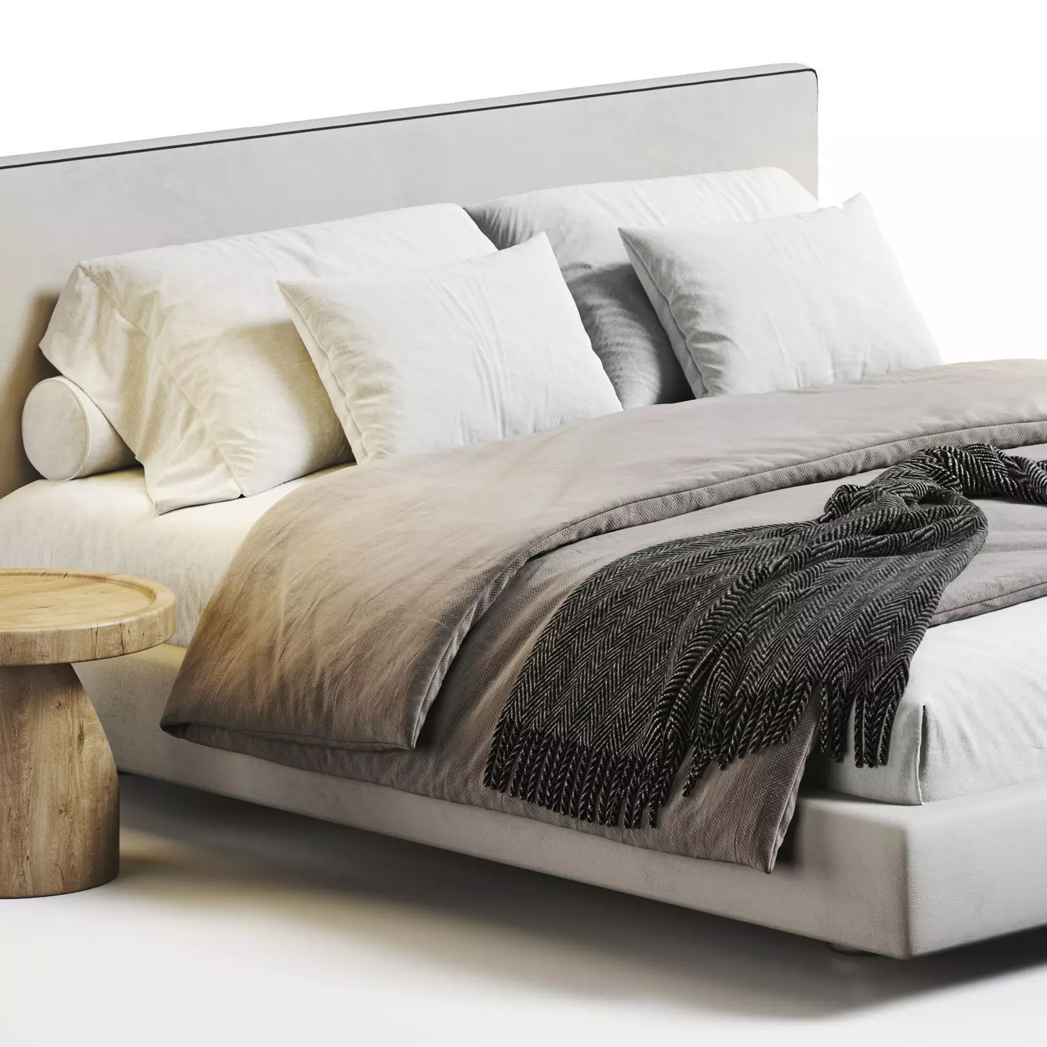 Richard Bed 3D model