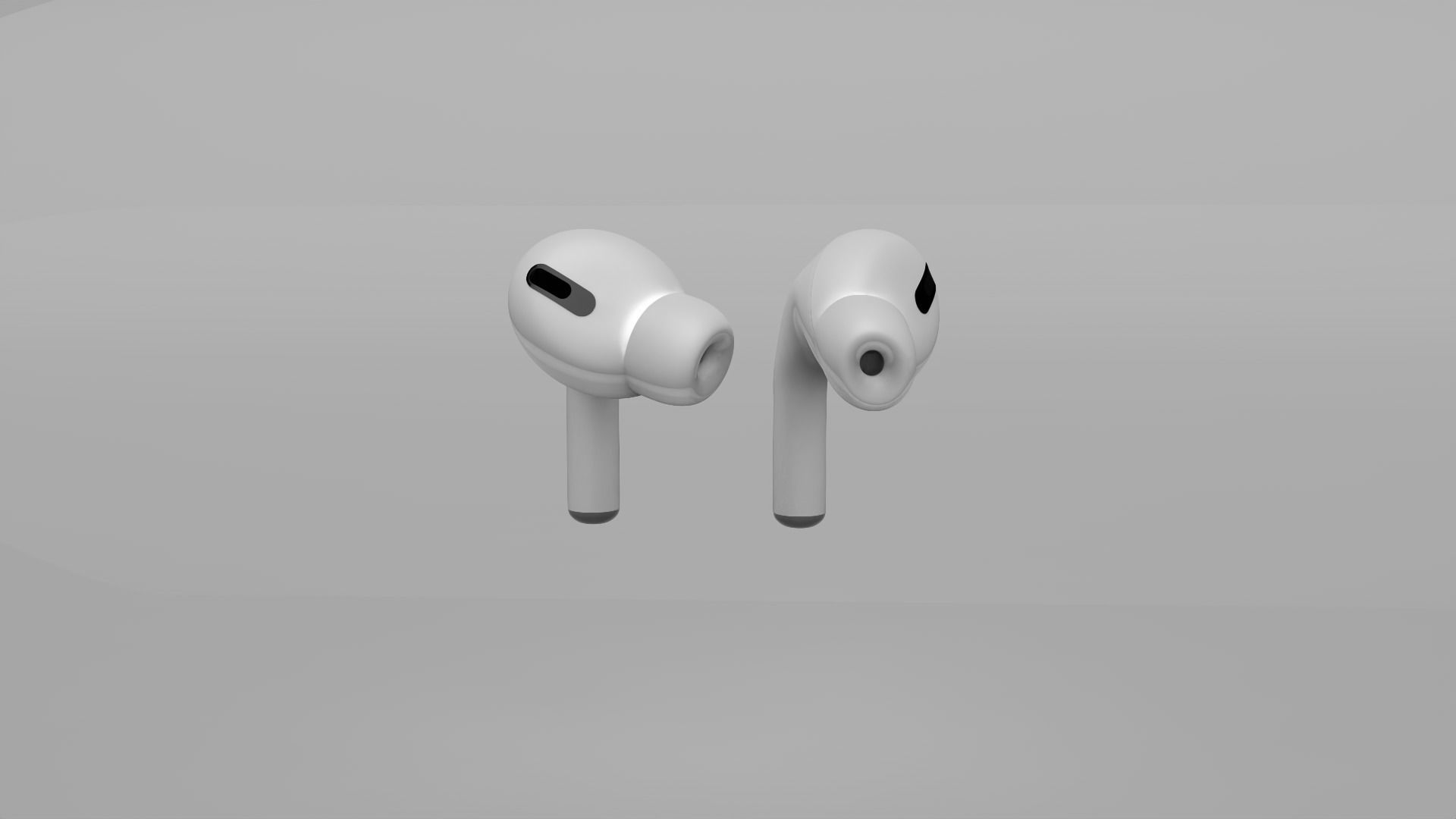 Apple AirPods Pro 3D Model Low-poly 3D model_3