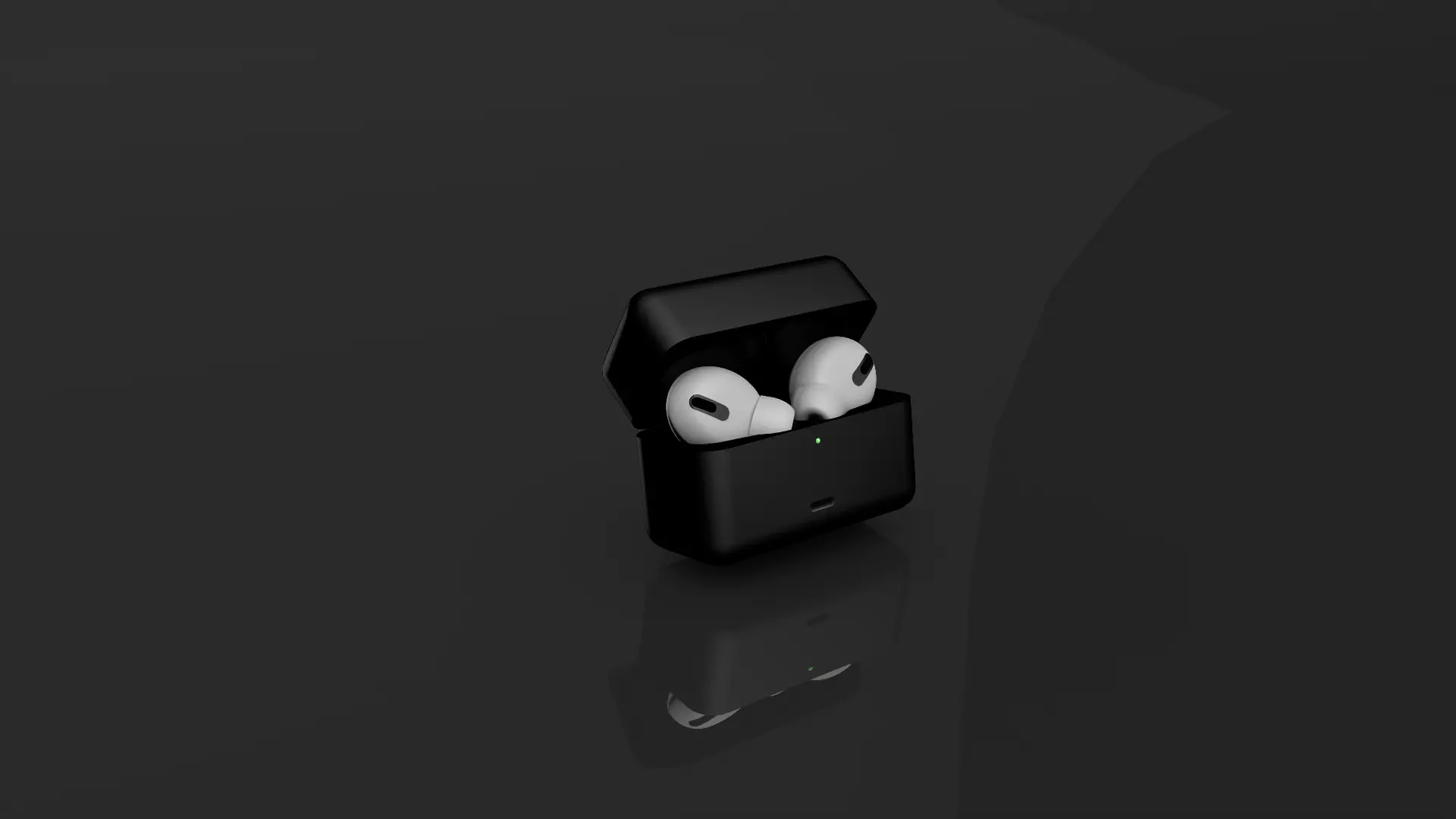 Apple AirPods Pro 3D Model Low-poly 3D model_0