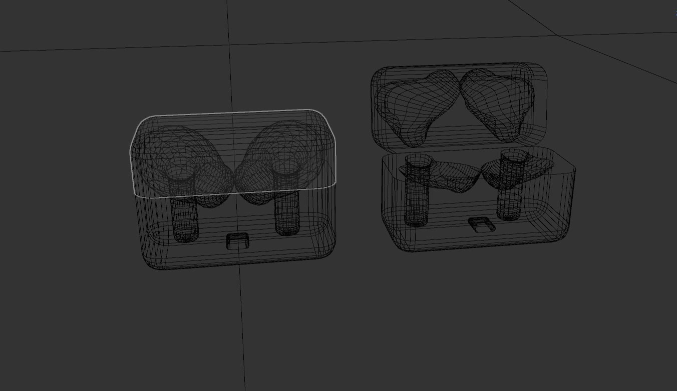 Apple AirPods Pro 3D Model Low-poly 3D model_4