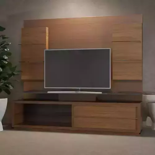 Modern Shelf TV Painel