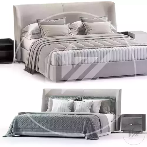 Domkapa Echo Bed 3D model