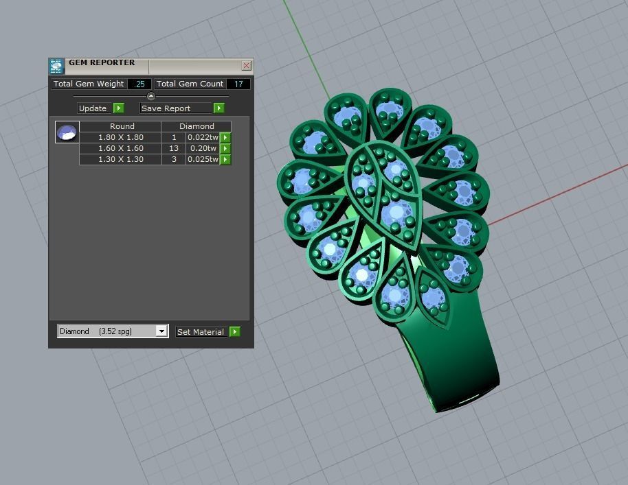 clasp earrings 3D print model_5